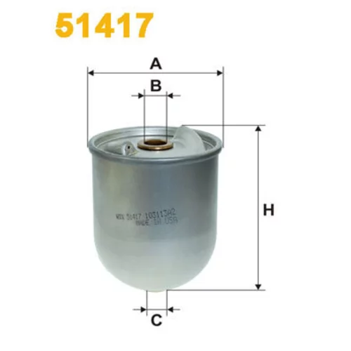 Olejový filter WIX FILTERS 51417