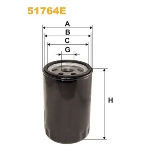 Olejový filter WIX FILTERS 51764E