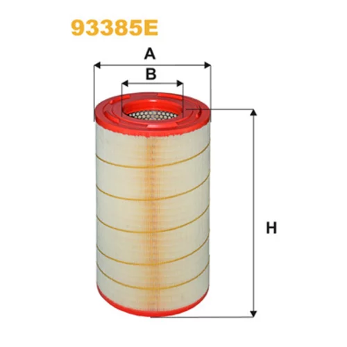 Vzduchový filter WIX FILTERS 93385E