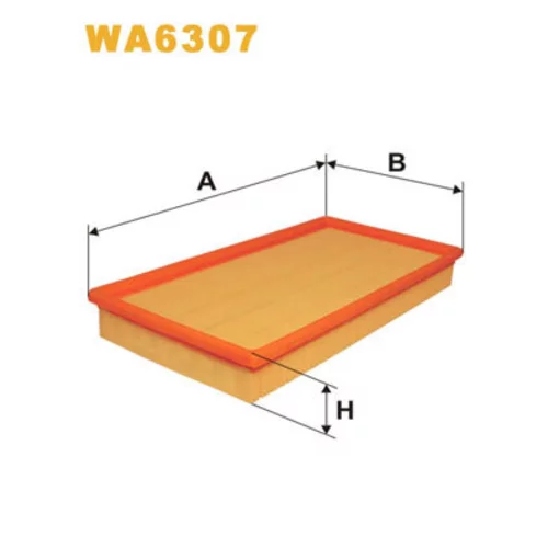 Vzduchový filter WA6307 (WIX FILTERS)