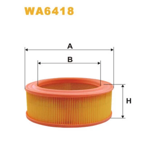 Vzduchový filter WIX FILTERS WA6418
