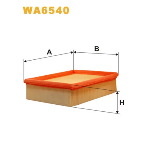 Vzduchový filter WIX FILTERS WA6540