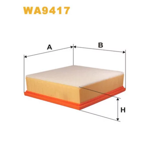 Vzduchový filter WIX FILTERS WA9417