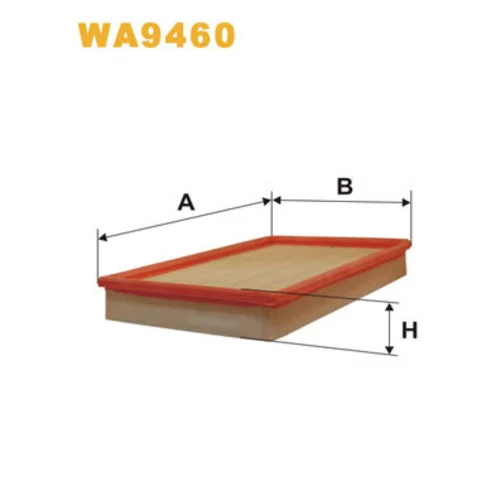 Vzduchový filter WIX FILTERS WA9460