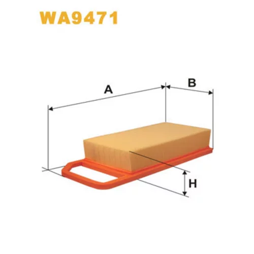 Vzduchový filter WIX FILTERS WA9471