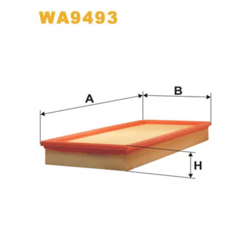 Vzduchový filter WIX FILTERS WA9493