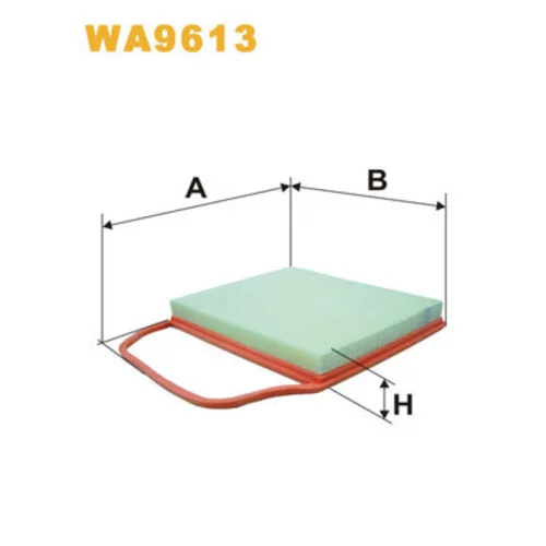 Vzduchový filter WIX FILTERS WA9613