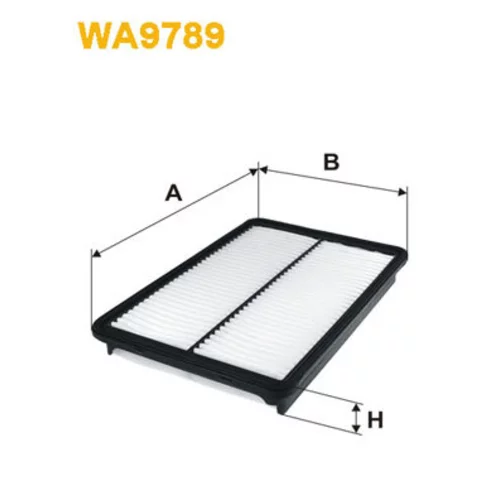 Vzduchový filter WIX FILTERS WA9789