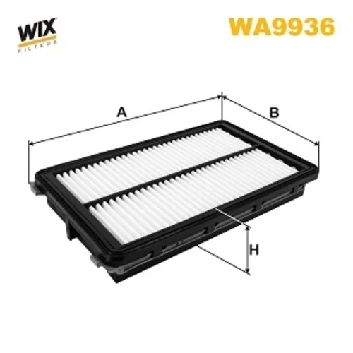 Vzduchový filter WIX FILTERS WA9936