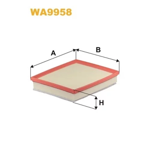 Vzduchový filter WIX FILTERS WA9958