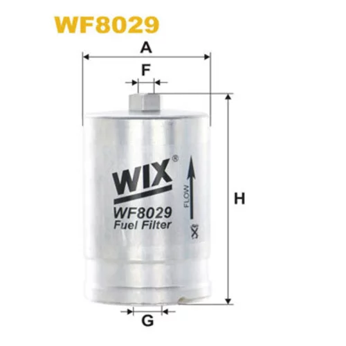 Palivový filter WIX FILTERS WF8029