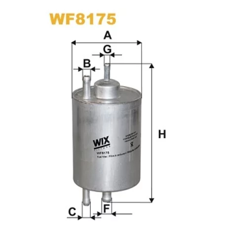 Palivový filter WIX FILTERS WF8175