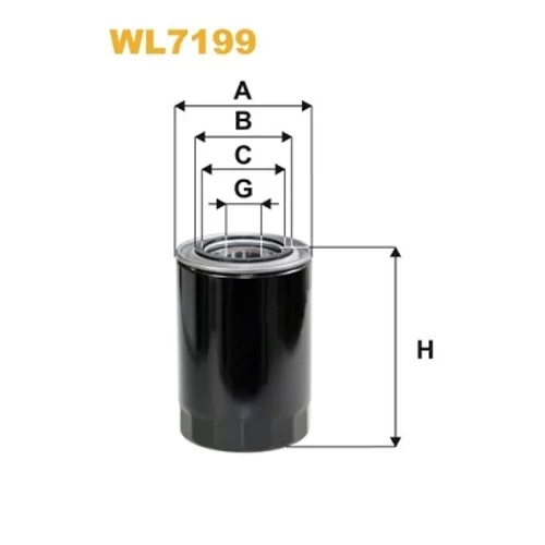 Olejový filter WIX FILTERS WL7199