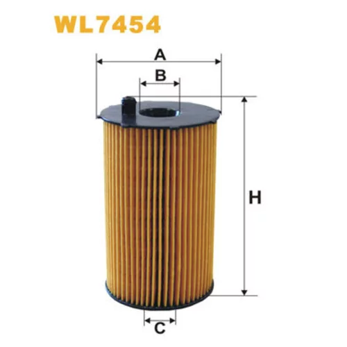 Olejový filter WIX FILTERS WL7454