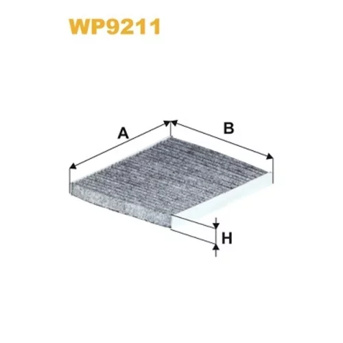 Filter vnútorného priestoru WIX FILTERS WP9211