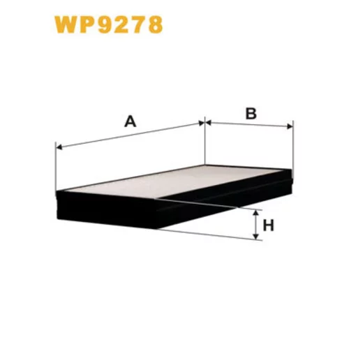 Filter vnútorného priestoru WIX FILTERS WP9278