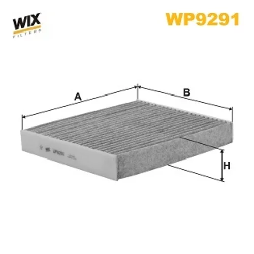Filter vnútorného priestoru WIX FILTERS WP9291