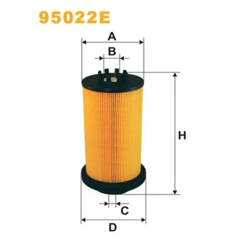 Palivový filter WIX FILTERS 95022E