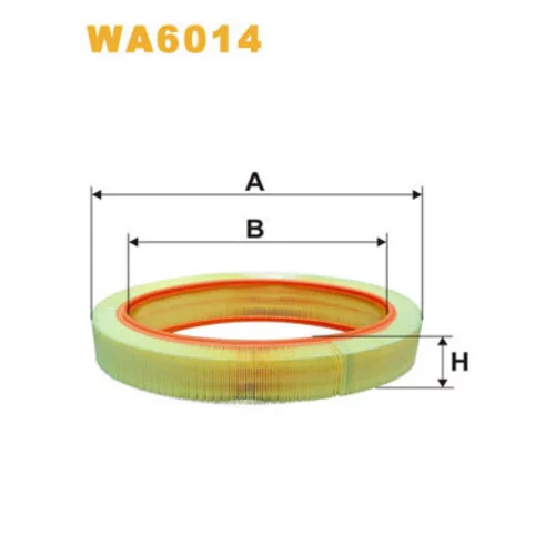 Vzduchový filter WIX FILTERS WA6014