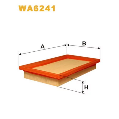 Vzduchový filter WIX FILTERS WA6241