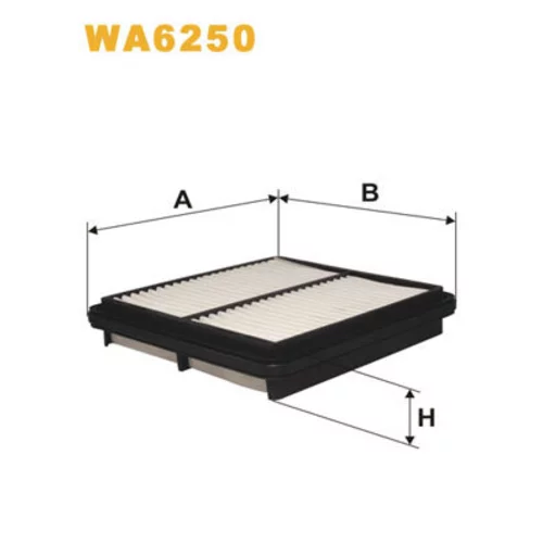 Vzduchový filter WIX FILTERS WA6250
