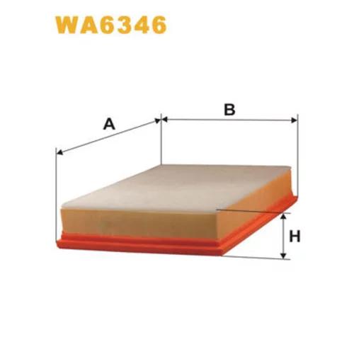 Vzduchový filter WIX FILTERS WA6346
