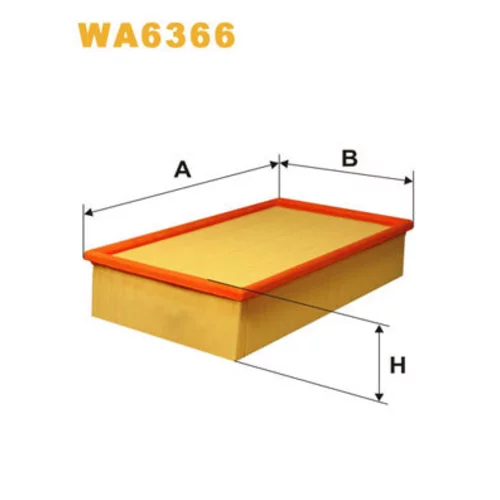 Vzduchový filter WIX FILTERS WA6366