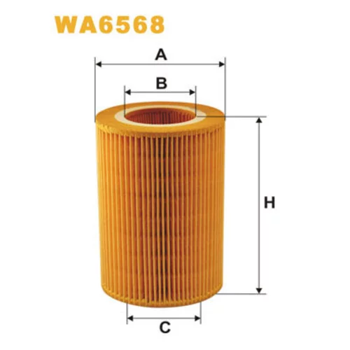 Vzduchový filter WIX FILTERS WA6568