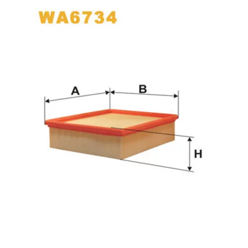 Vzduchový filter WIX FILTERS WA6734
