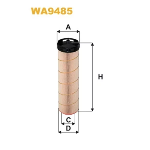Vzduchový filter WIX FILTERS WA9485