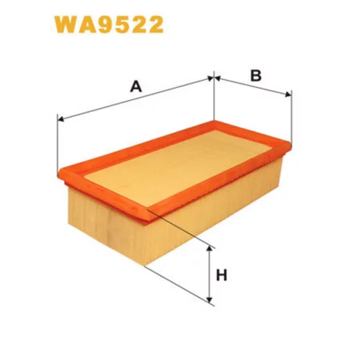 Vzduchový filter WIX FILTERS WA9522