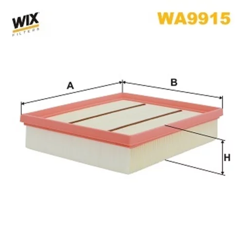 Vzduchový filter WIX FILTERS WA9915