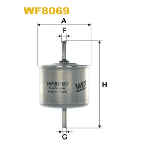 Palivový filter WIX FILTERS WF8069