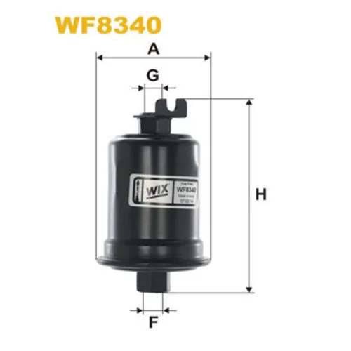 Palivový filter WIX FILTERS WF8340