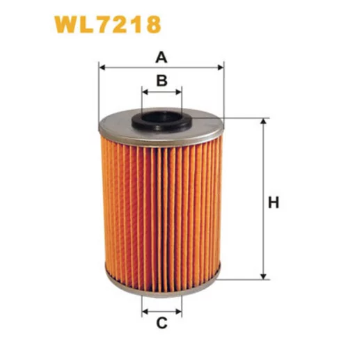 Olejový filter WIX FILTERS WL7218