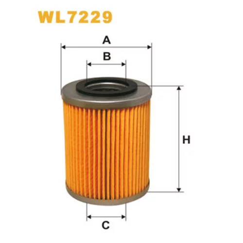 Olejový filter WIX FILTERS WL7229