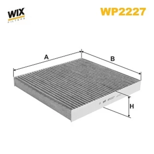 Filter vnútorného priestoru WIX FILTERS WP2227