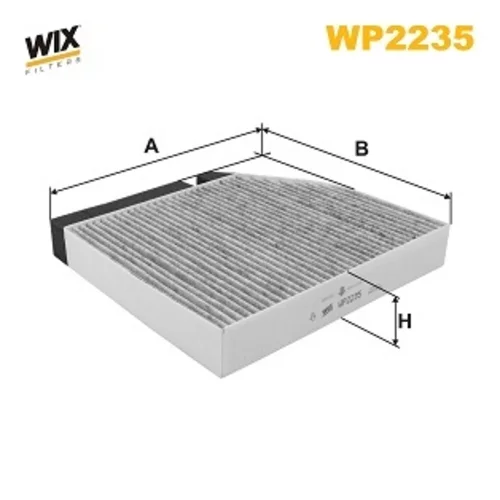 Filter vnútorného priestoru WIX FILTERS WP2235