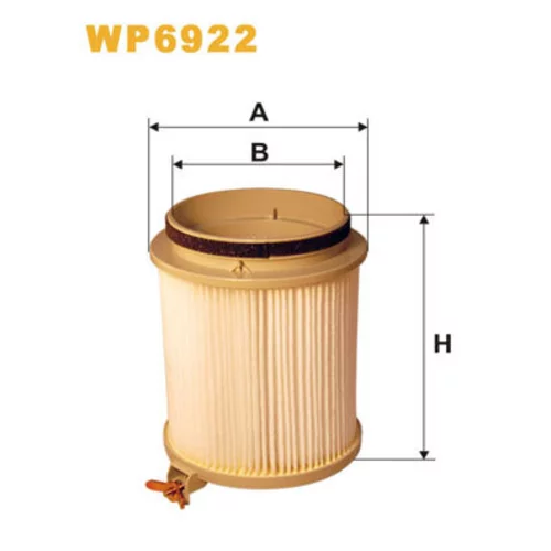 Filter vnútorného priestoru WIX FILTERS WP6922