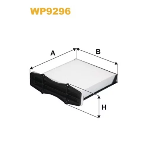 Filter vnútorného priestoru WP9296 (WIX FILTERS)