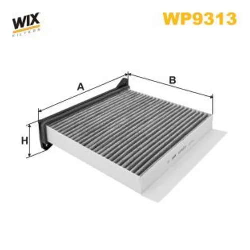Filter vnútorného priestoru WIX FILTERS WP9313