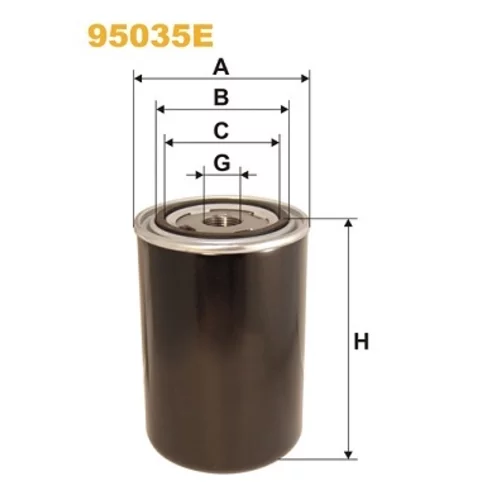 Palivový filter WIX FILTERS 95035E