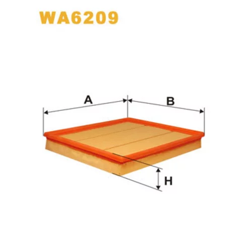 Vzduchový filter WIX FILTERS WA6209
