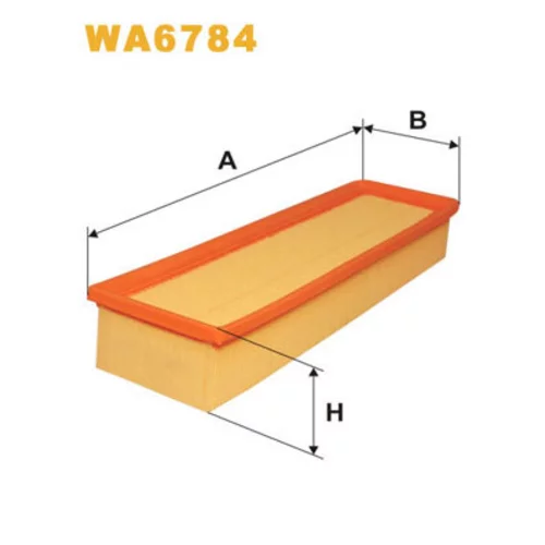 Vzduchový filter WIX FILTERS WA6784