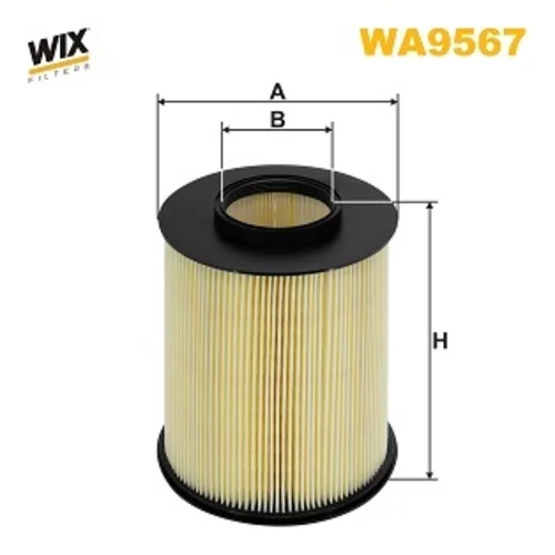 Vzduchový filter WIX FILTERS WA9567