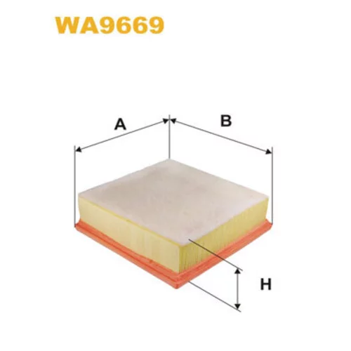 Vzduchový filter WIX FILTERS WA9669