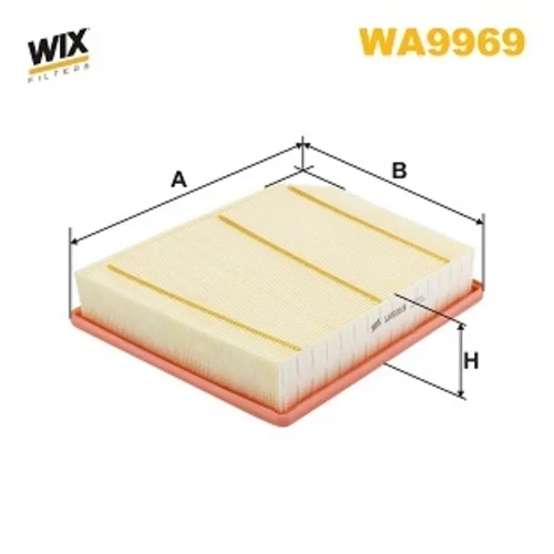 Vzduchový filter WIX FILTERS WA9969