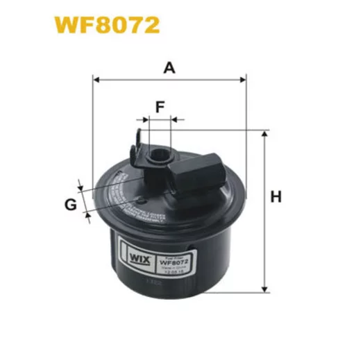 Palivový filter WIX FILTERS WF8072