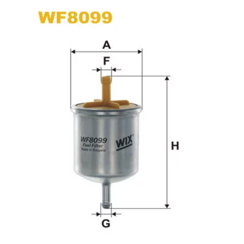 Palivový filter WIX FILTERS WF8099