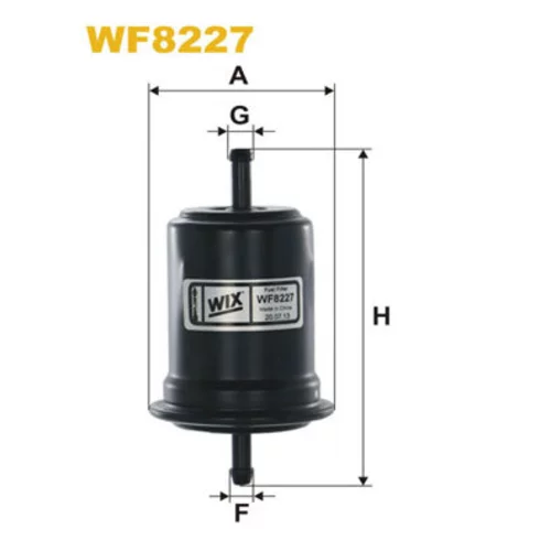 Palivový filter WIX FILTERS WF8227